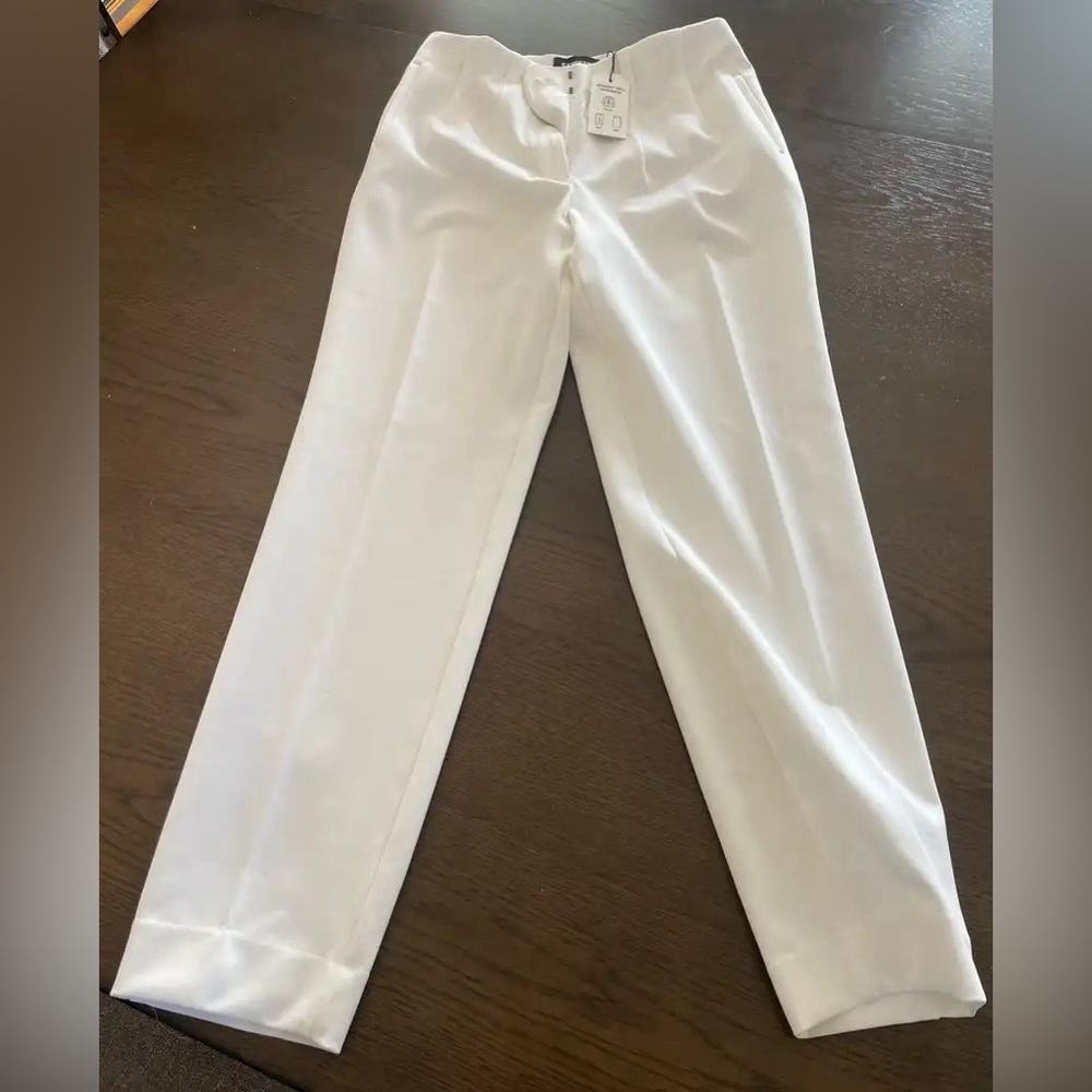 BRAND NEW WITH TAGS Express Ankle High Rose White Dress Pants, Size Small (S)